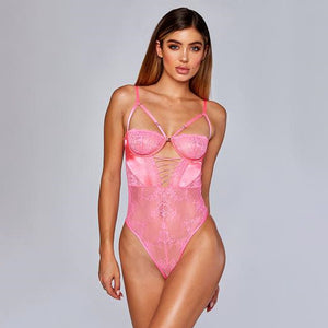 Body Dentelle Fendu