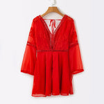 Robe Hippie Dentelle