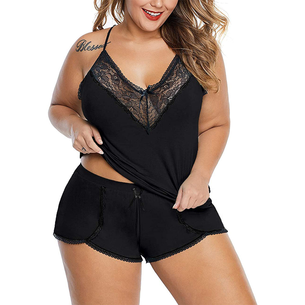Pyjama Dentelle Grande Taille