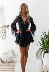 Robe Dentelle Courte Femme | Infinie Dentelle