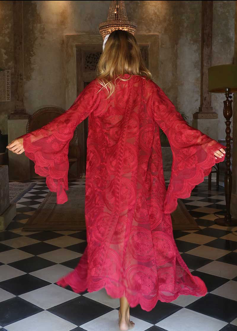 Robe Bohème Dentelle Fille | Infinie Dentelle