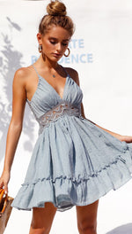 Robe Courte Dentelle Bohème | Infinie Dentelle