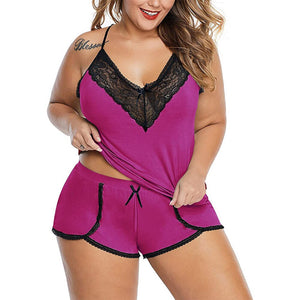 Pyjama Dentelle Grande Taille