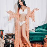 Robe Bohème Dentelle Fille | Infinie Dentelle