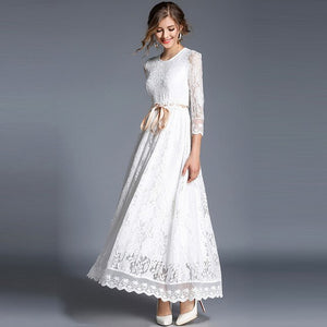 Robe Dentelle Garden Party | Infinie Dentelle