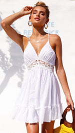 Robe Courte Dentelle Bohème | Infinie Dentelle