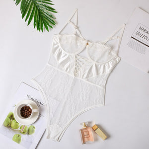 Body Dentelle Fendu