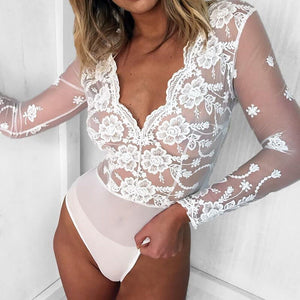 Body Dentelle Rétro