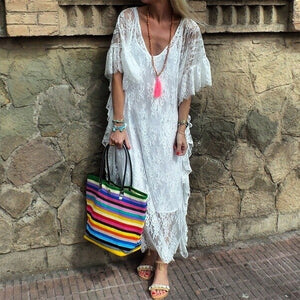 Robe de Plage Dentelle | Infinie Dentelle