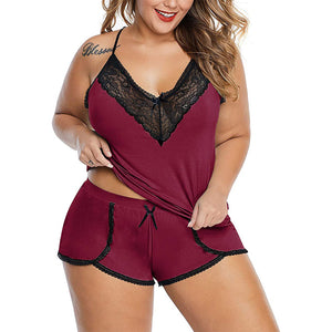 Pyjama Dentelle Grande Taille