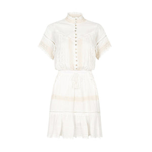 Robe Dentelle Blanche Coton | Infinie Dentelle