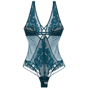 Body Dentelle Col V