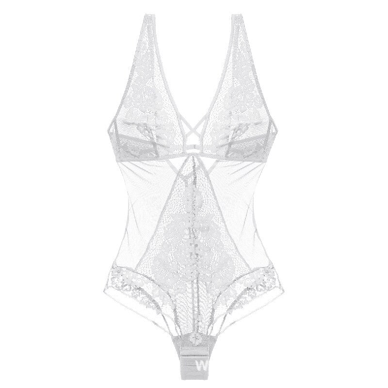 Body Dentelle Col V
