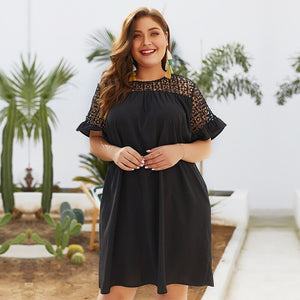 Robe Dentelle Grande Taille Fluide | Infinie Dentelle