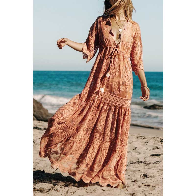 Robe Dentelle Boho | Infinie Dentelle