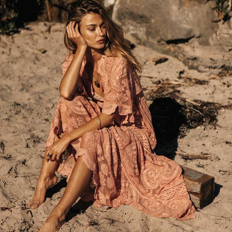 Robe Dentelle Boho | Infinie Dentelle