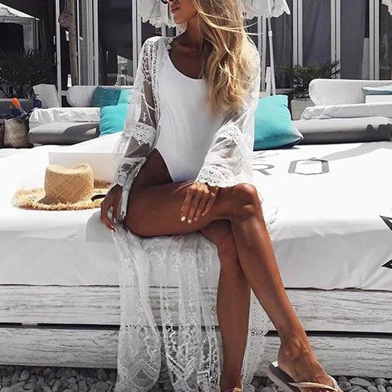 Robe Boho Dentelle Plage | Infinie Dentelle