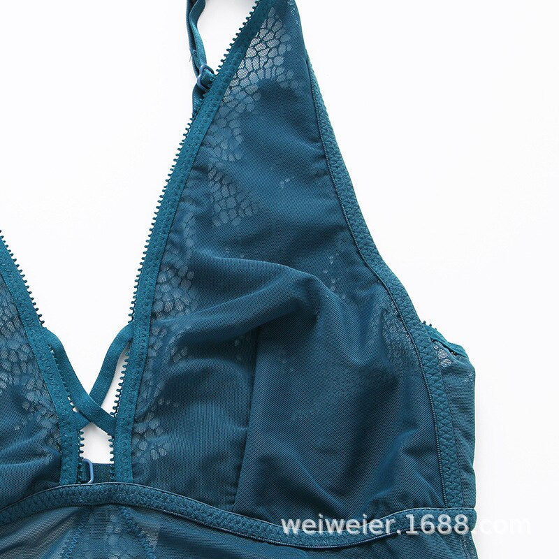 Body Dentelle Col V