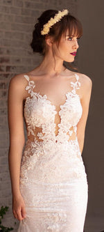 Robe Mariée Dentelle Simple