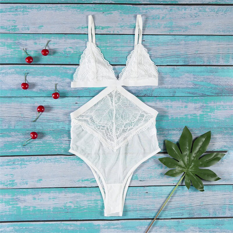 Body Dentelle Géométrique