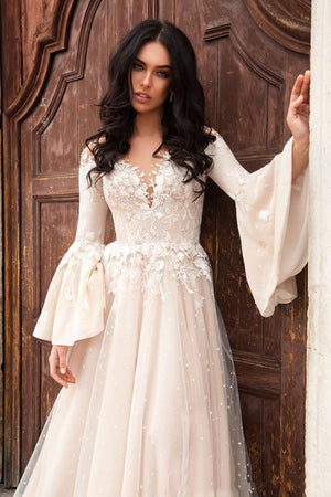 Robe Mariée Dentelle Manche