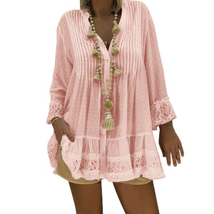 Top Long avec Dentelle