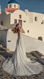 Robe Mariée Dentelle Manche Longue