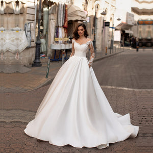 Robe Mariage Dentelle Bras