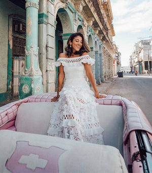 Robe Dentelle Bohème | Infinie Dentelle