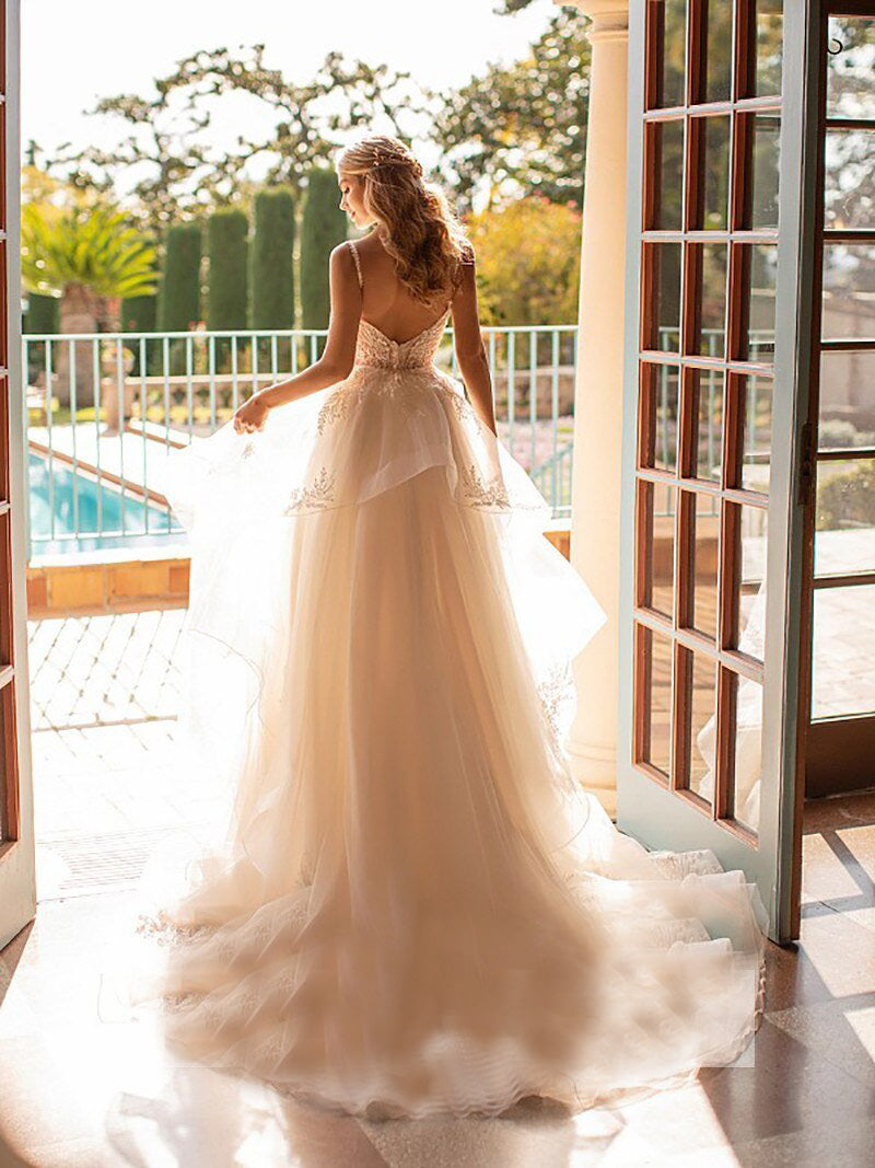 Robe Mariée Dentelle Tulle