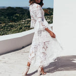 Robe Dentelle Été Blanche | Infinie Dentelle