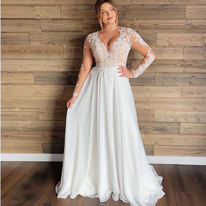 Robe de Mariée Dentelle Grande Taille