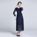 Robe Dentelle Rouge Manche Longue | Infinie Dentelle