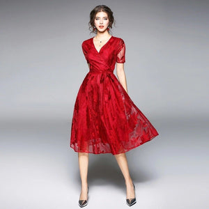Robe Brillante Dentelle | Infinie Dentelle