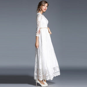 Robe Dentelle Garden Party | Infinie Dentelle