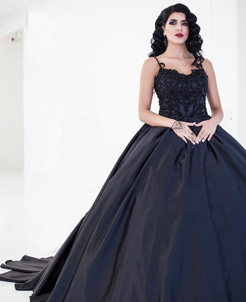 Robe Mariée Dentelle Noire