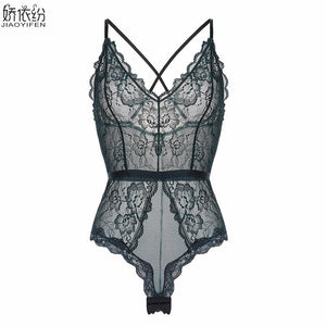 Body Dentelle Vert