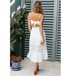 Robe Dentelle Fendue | Infinie Dentelle