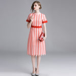 Robe Dentelle Rose et Rouge | Infinie Dentelle