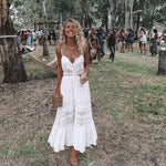 Robe Dentelle Fendue | Infinie Dentelle