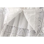 Robe Blanche Dentelle Hippie Chic | Infinie Dentelle