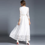 Robe Dentelle Garden Party | Infinie Dentelle