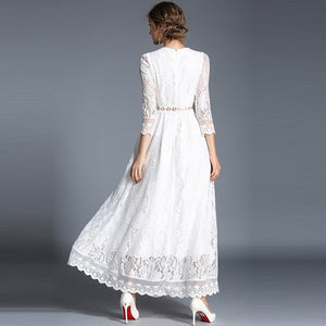 Robe Dentelle Garden Party | Infinie Dentelle