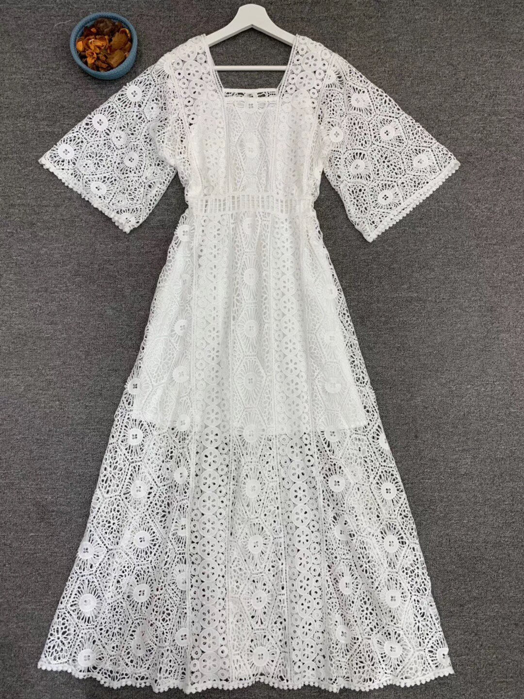 Robe Longue Dentelle
