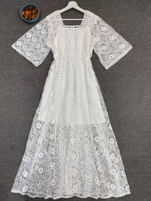 Robe Longue Dentelle