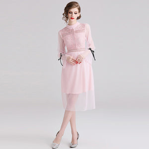 Robe Dentelle et Voilage | Infinie Dentelle