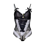 Body Dentelle Rose Pâle