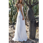 Robe Blanche Dentelle Fluide | Infinie Dentelle