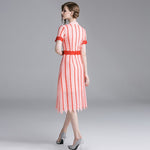 Robe Dentelle Rose et Rouge | Infinie Dentelle