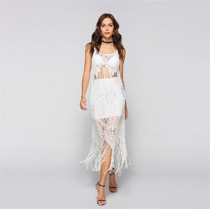 Robe Dentelle Bohème Transparente | Infinie Dentelle